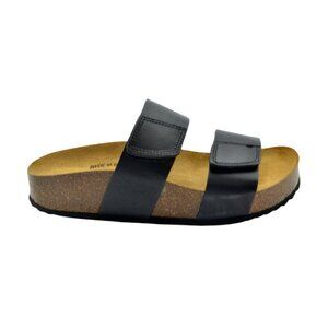 Plakton Women's Comfort Leather Sandal CP Cult Black MADE IN SPAIN